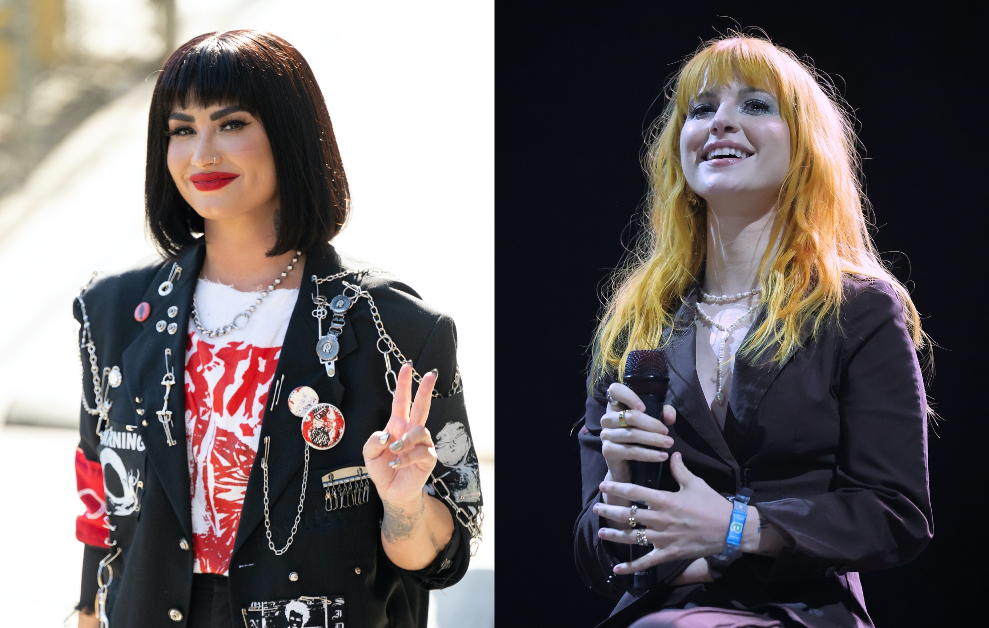 Demi Lovato dice que Hayley Williams, de Paramore, es su "colaboradora soñada"