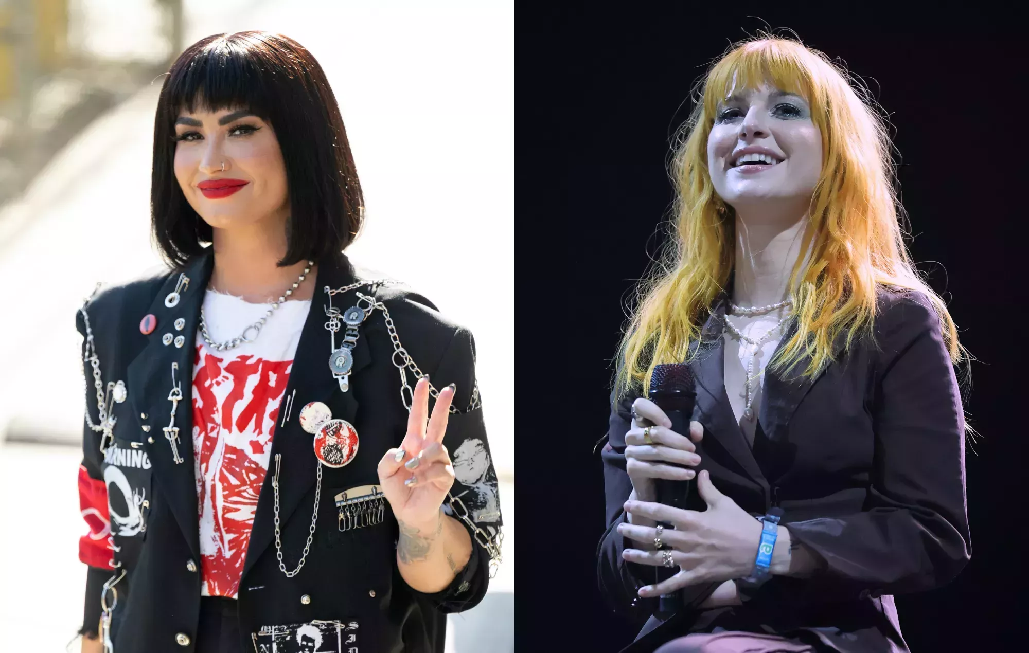 Demi Lovato dice que Hayley Williams, de Paramore, es su 