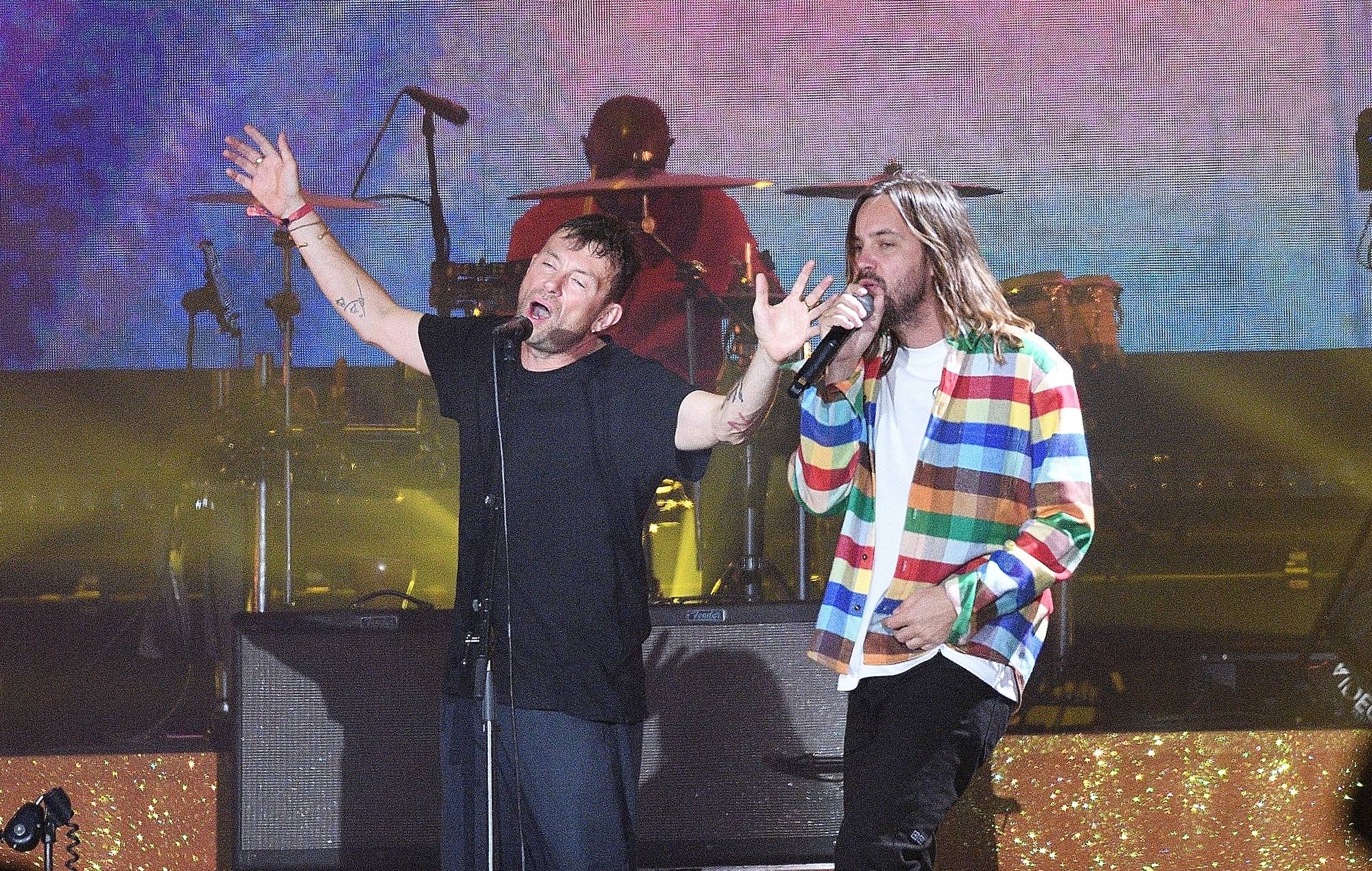 Gorillaz estrena su nueva colaboración con Tame Impala y Bootie Brown "New Gold" en el All Points East