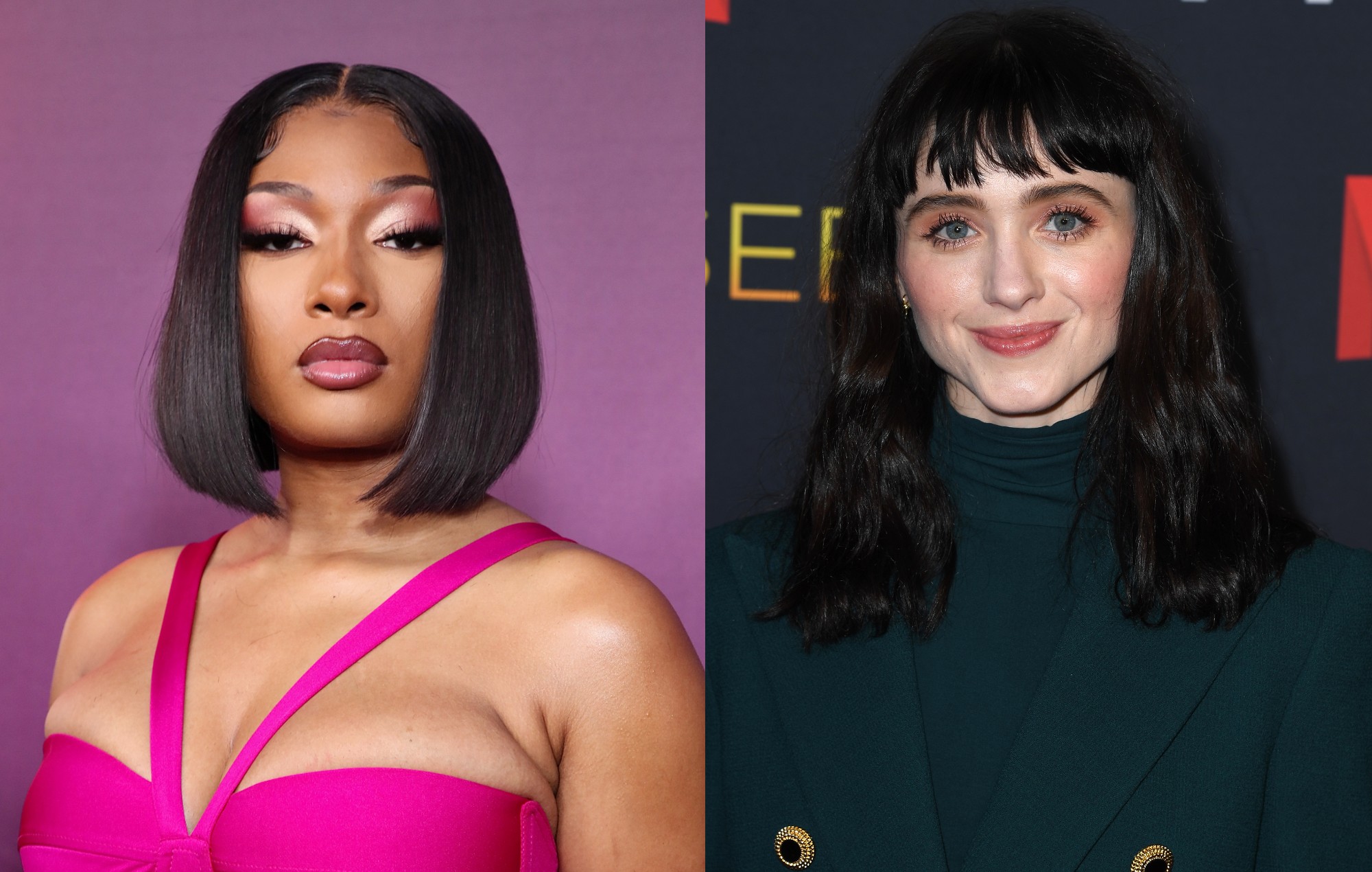 Mira cómo Megan Thee Stallion le hace todas las preguntas de 'Stranger Things' a Natalia Dyer como copresentadora de 'The Tonight Show'