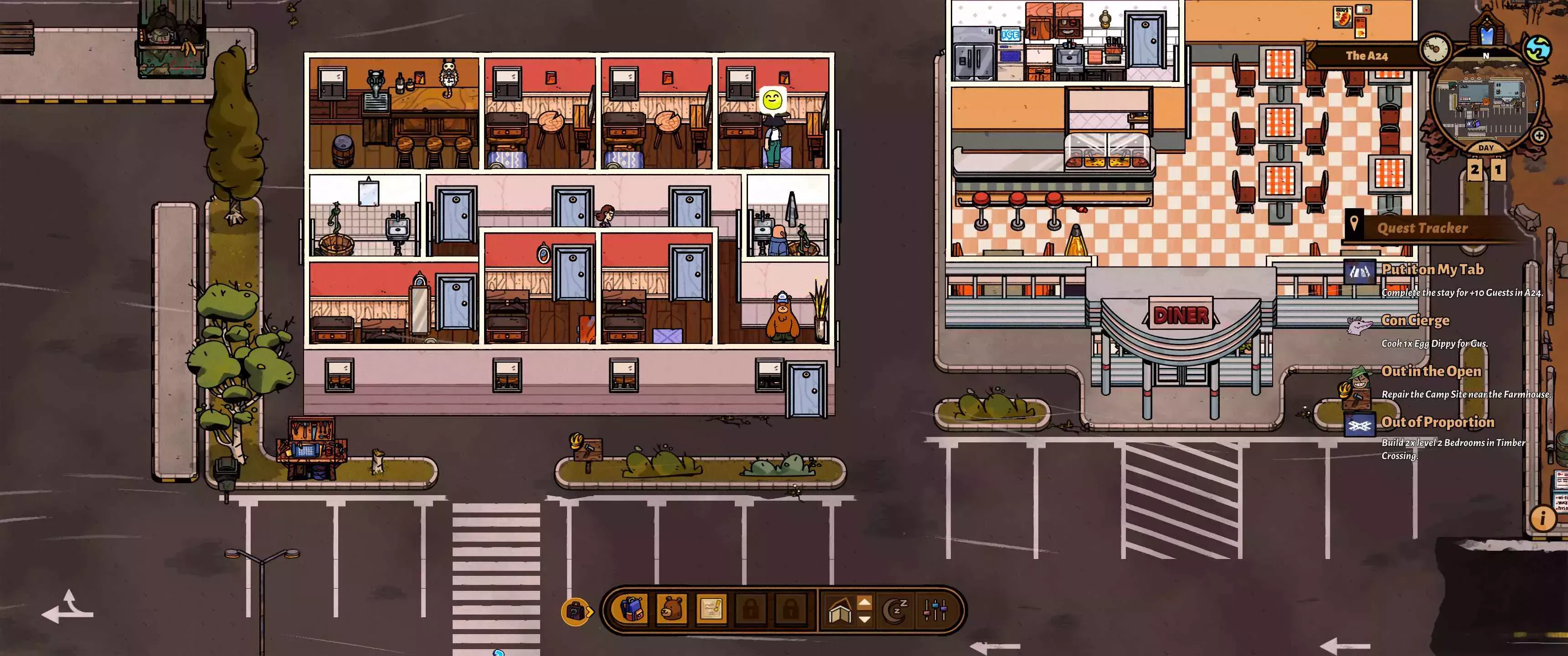 Ser un oso que dirige un B&B no es un picnic