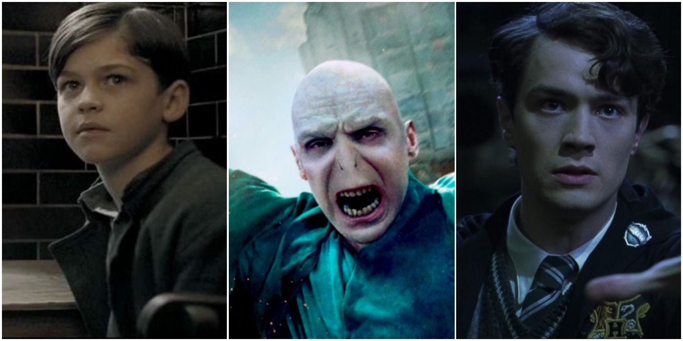 Todos los actores que interpretaron a Voldemort en las películas de Harry Potter, clasificados