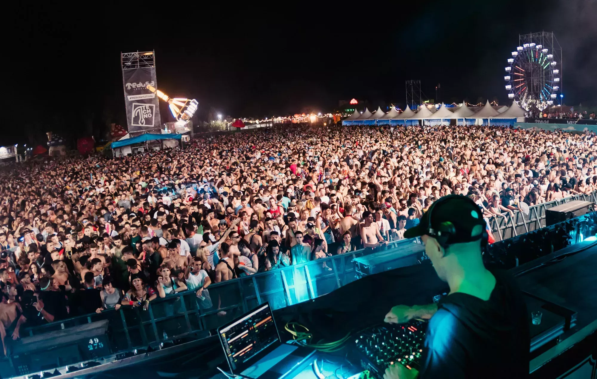 Un muerto y decenas de heridos tras el derrumbe de un escenario en un festival español de música electrónica