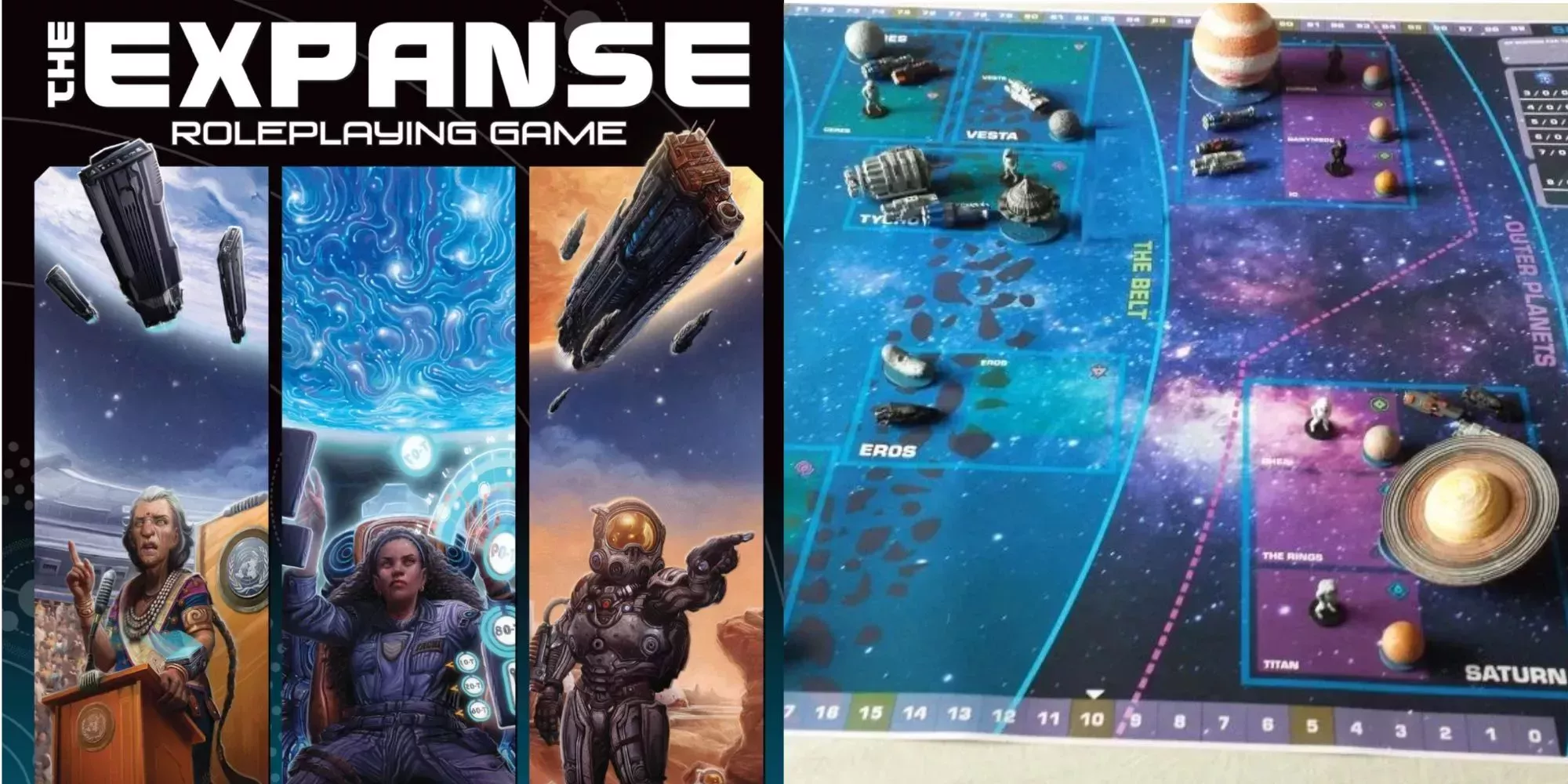 The Expanse Game Collage