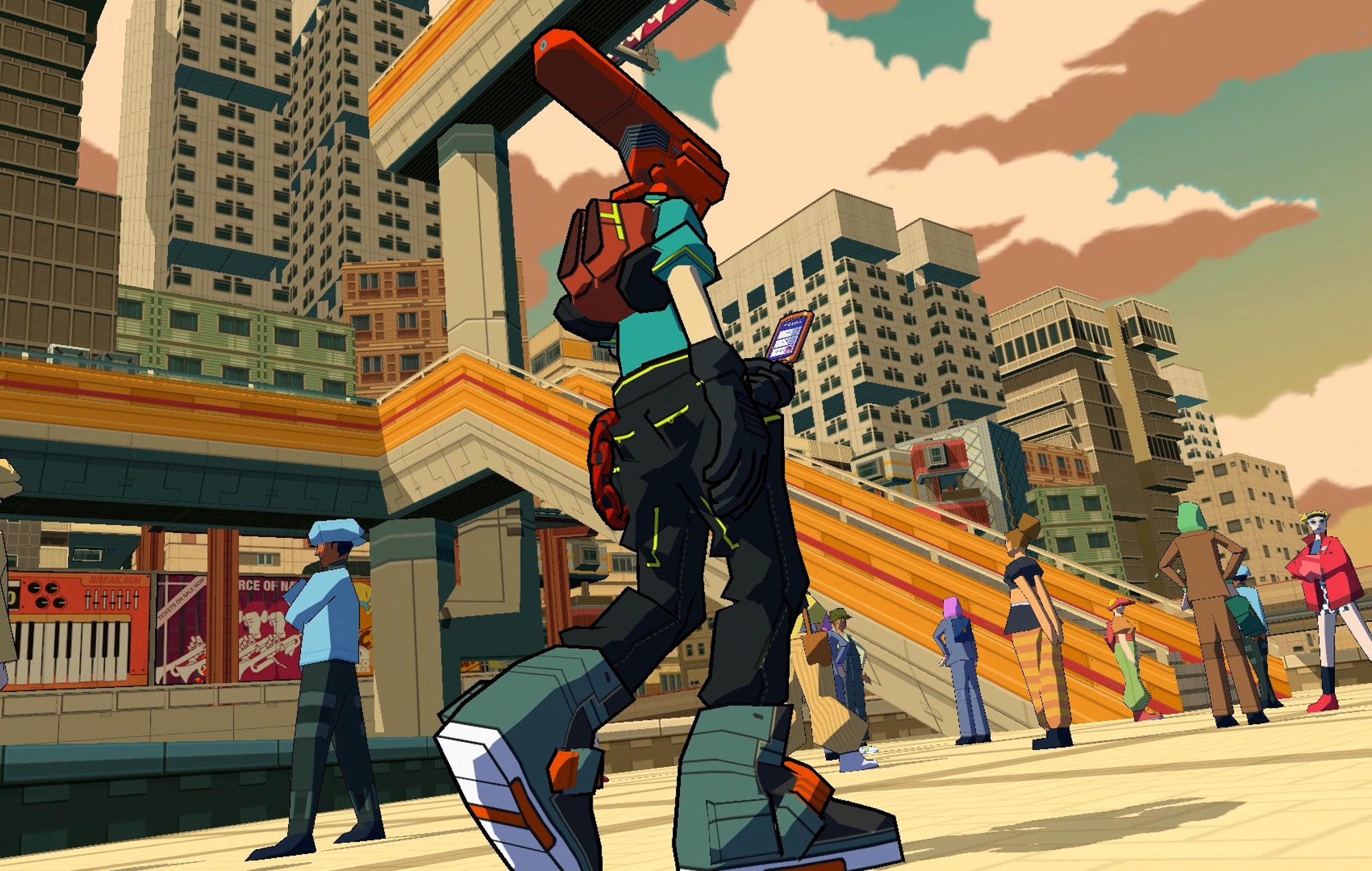 Bomb Rush Cyberfunk' se ha retrasado hasta 2023