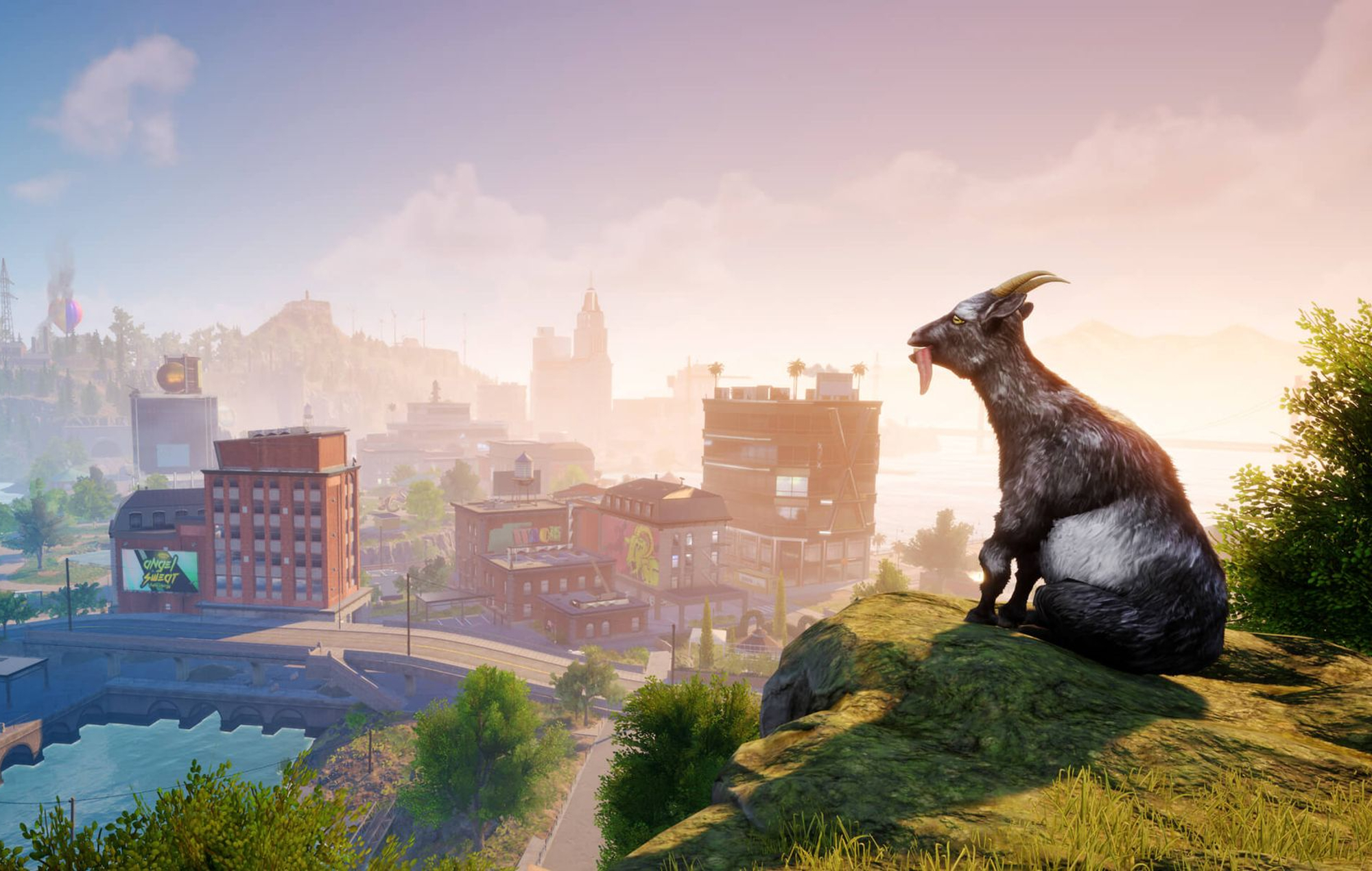 'Goat Simulator 3' llega a 'Fortnite' con un traje "mitad cabra/mitad humano"