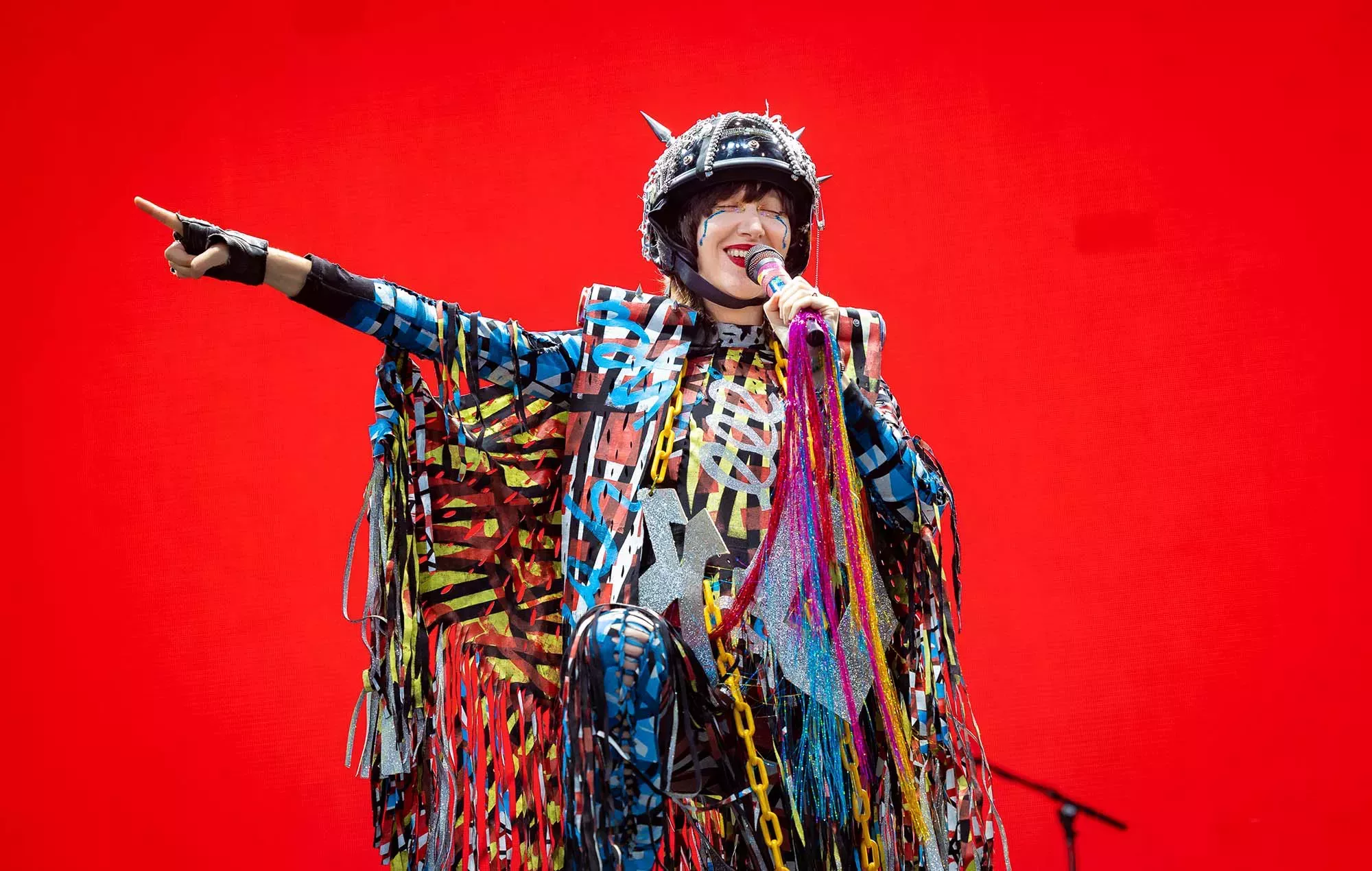 Karen O, de Yeah Yeah Yeahs, sobre la actuación en directo: 