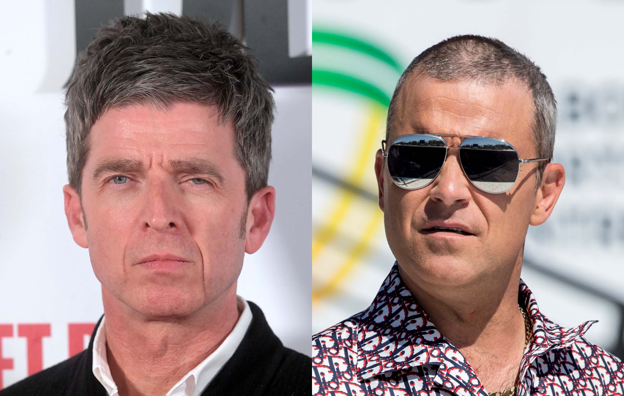 Robbie Williams elogia a Noel Gallagher como "gran escritor cómico" de insultos