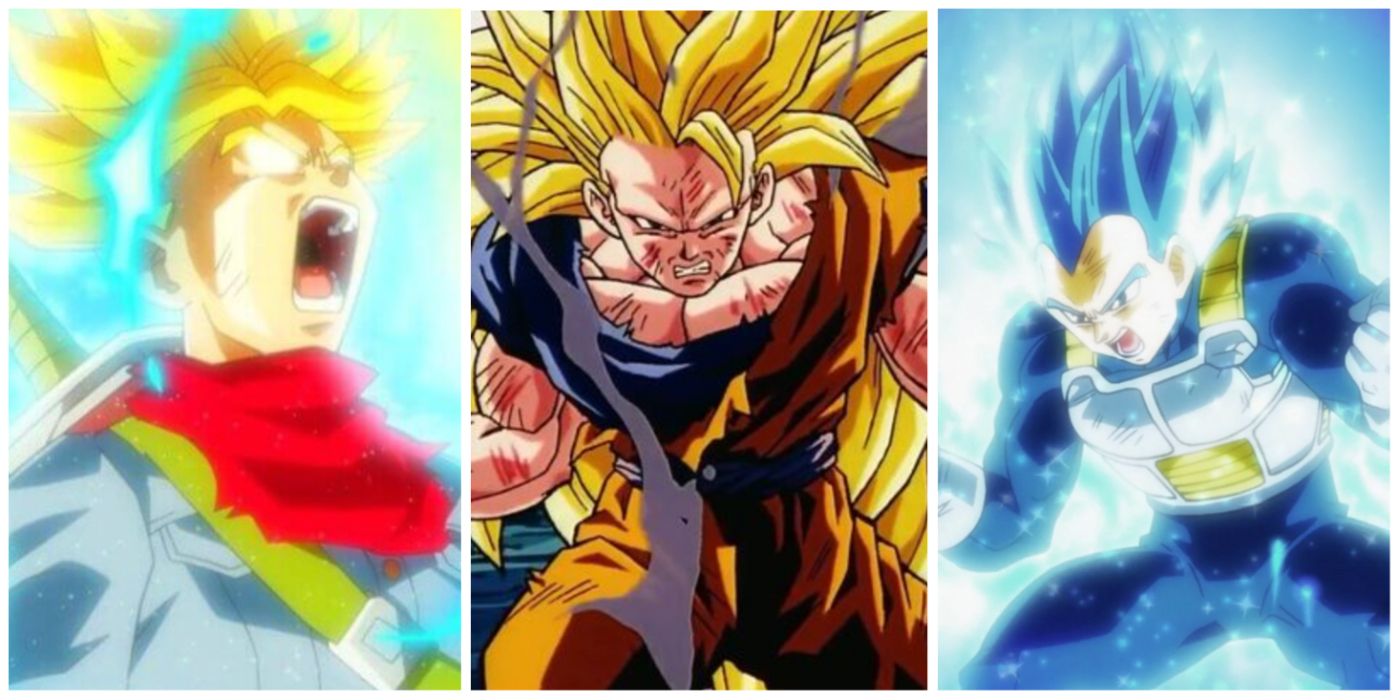 Todos los niveles de Super Saiyan, clasificados