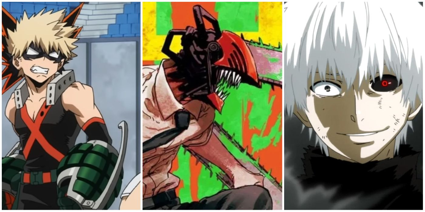 10 antihéroes de anime más fuertes que Denji de Chainsaw Man