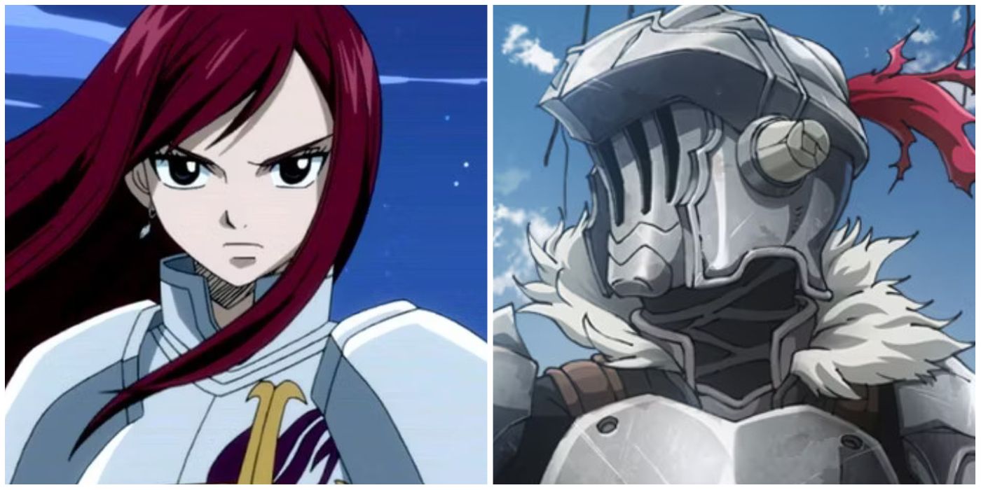 10 increíbles personajes de anime que usan armadura