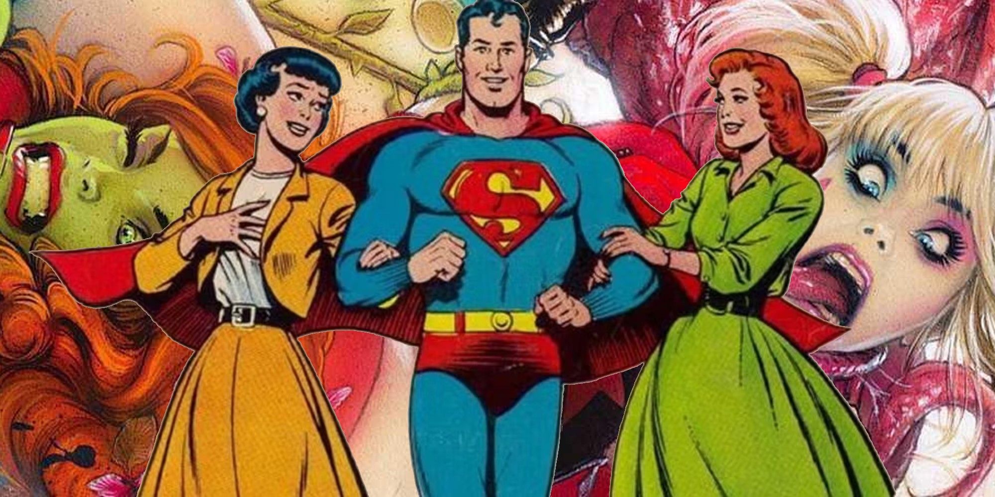 10 mejores triángulos amorosos en DC Comics