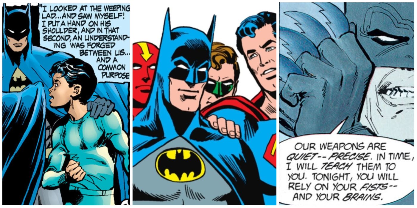 10 paneles de DC Comics que resumen perfectamente a Batman