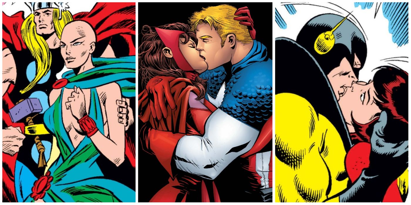 10 romances que perjudican a los Vengadores
