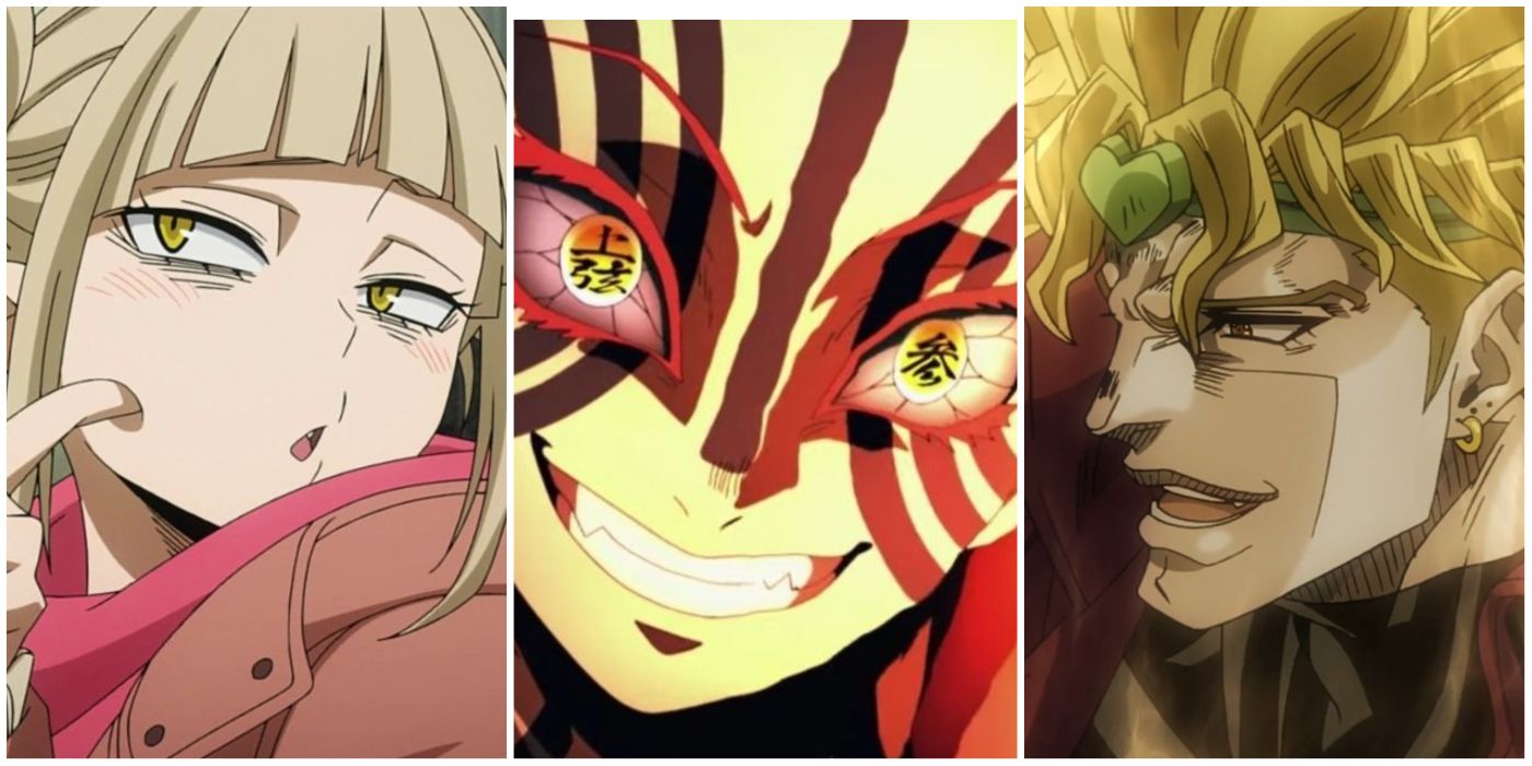 10 villanos de anime a los que les encanta ser villanos
