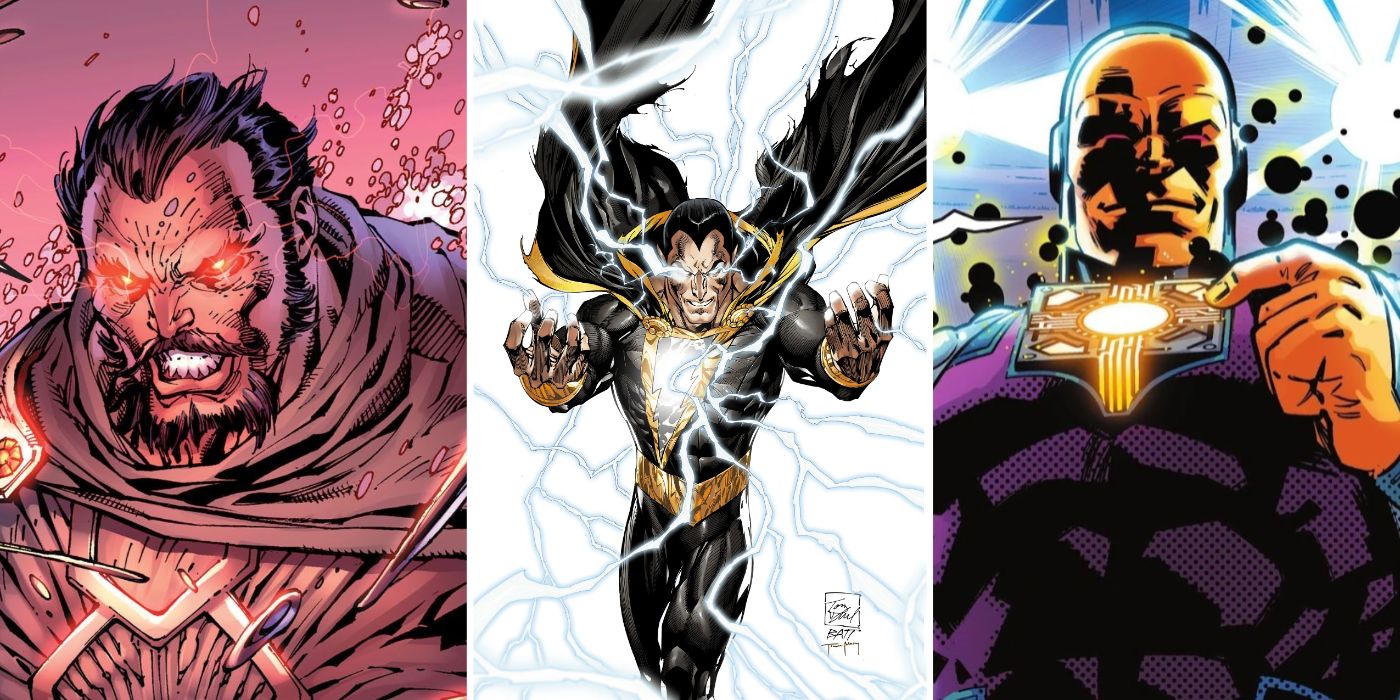 10 Villanos de DC más fuertes a los que Black Adam podría vencer