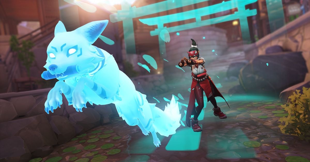 Blizzard habla de los orígenes de Kiriko, la heroína de Overwatch 2, como ninja "embaucadora", y de sus vínculos con el futuro