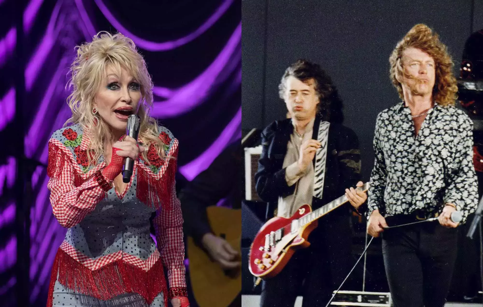 Dolly Parton quiere reunir a Led Zeppelin para su nuevo álbum de rock