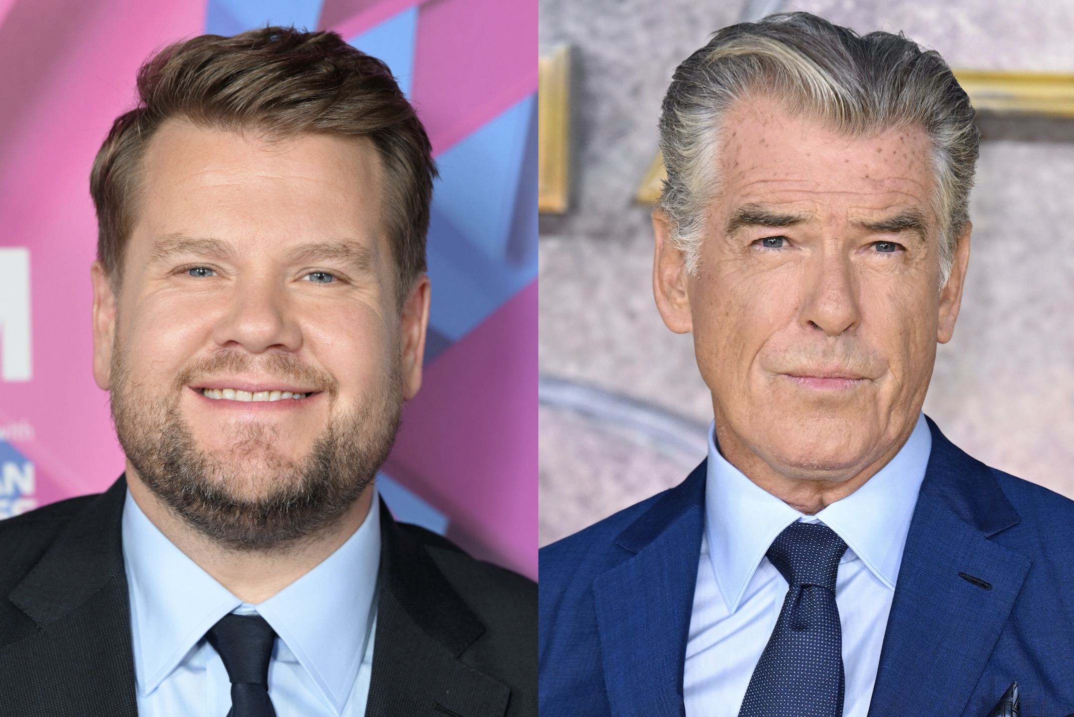 James Corden llama a Pierce Brosnan "jodidamente maleducado" en un vídeo viral reaparecido