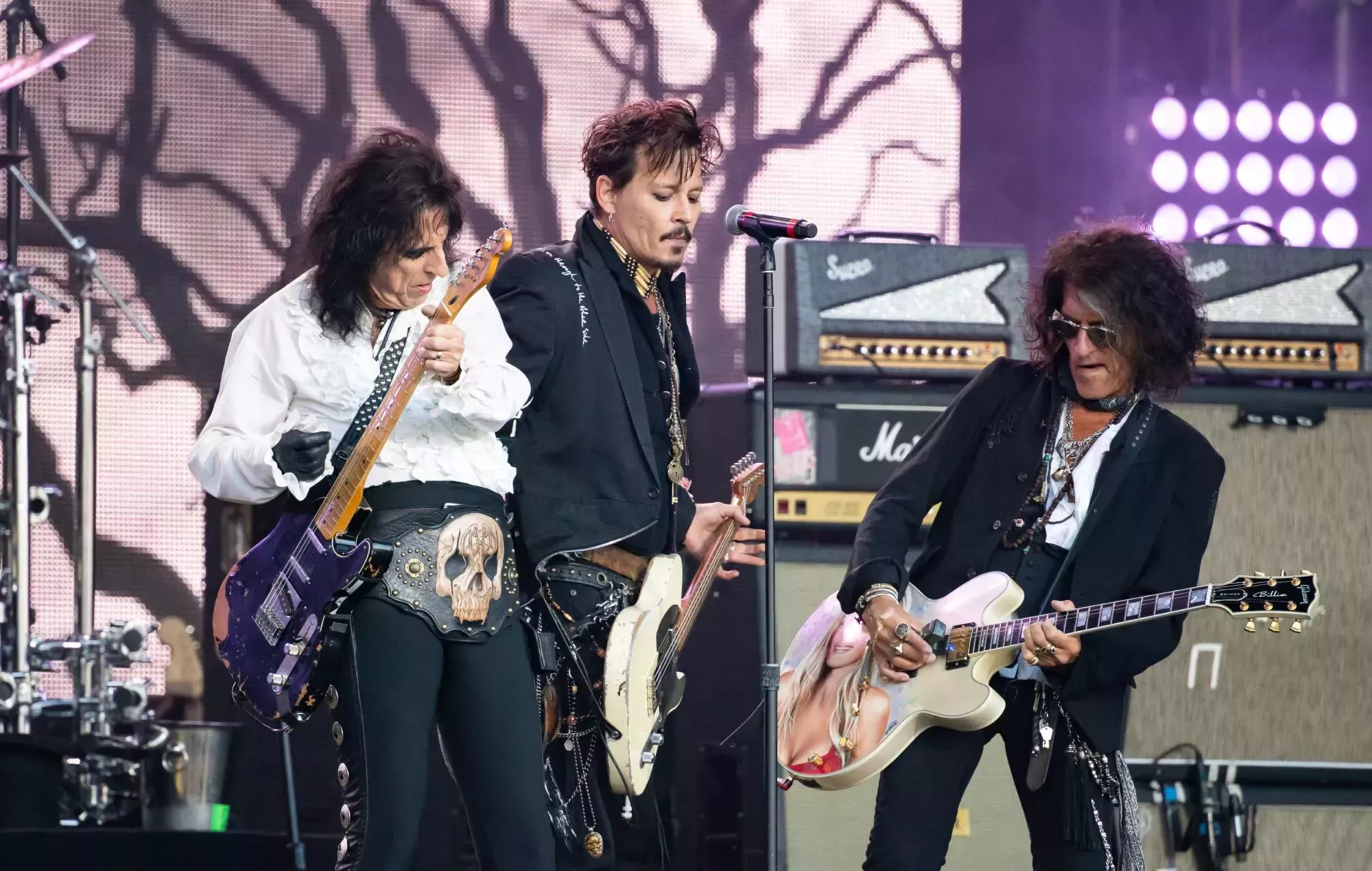 Johnny Depp hará una gira por el Reino Unido con Hollywood Vampires en 2023