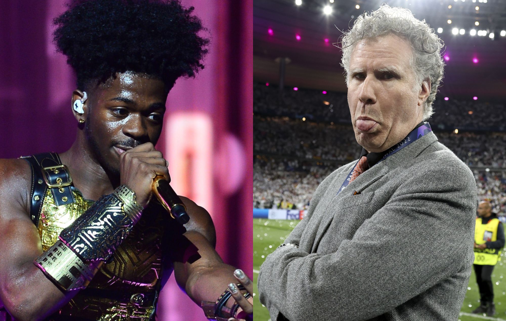 Lil Nas X parece estar encantado de que Will Ferrell venga a su programa