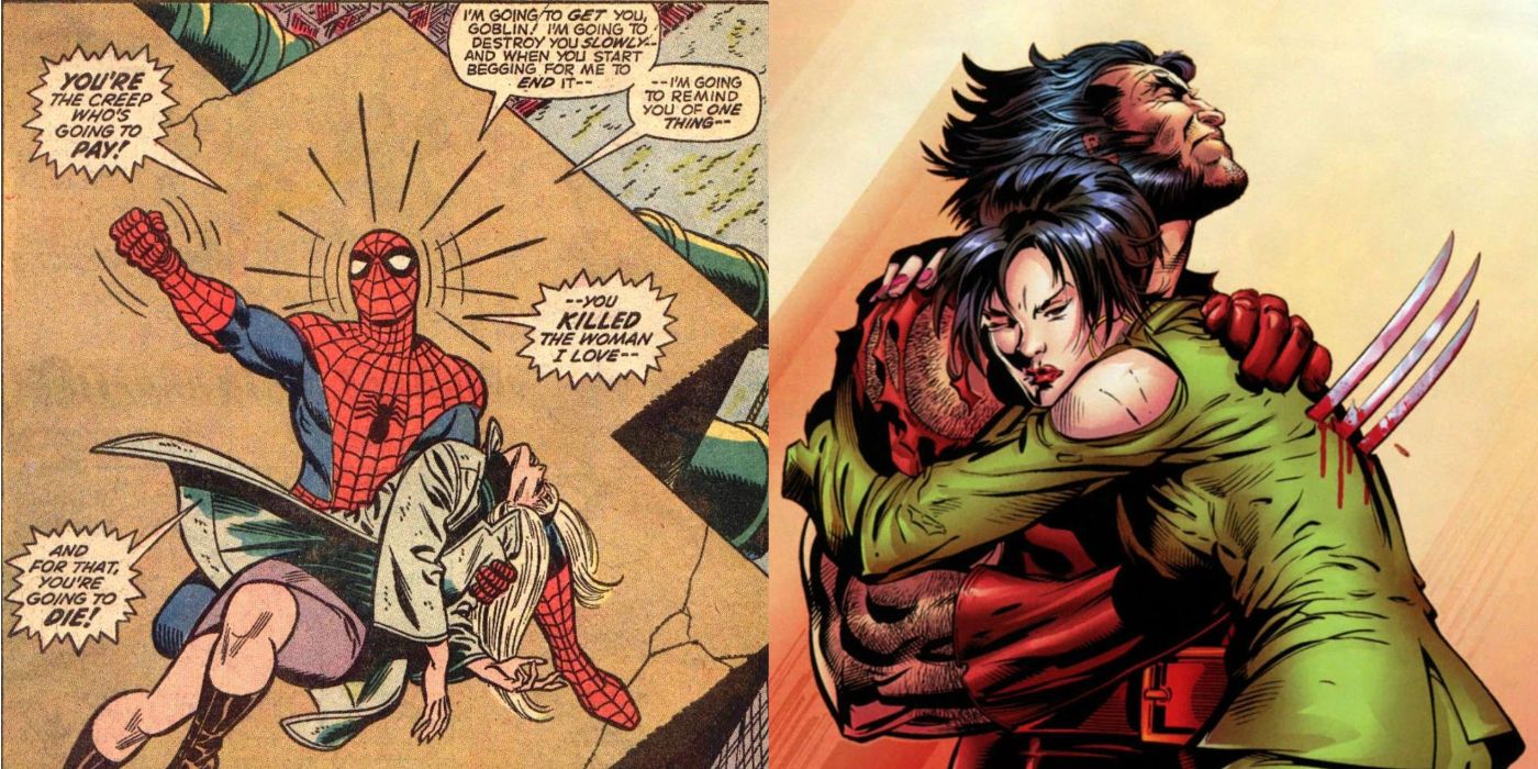 Los 10 romances más tristes de Marvel Comics