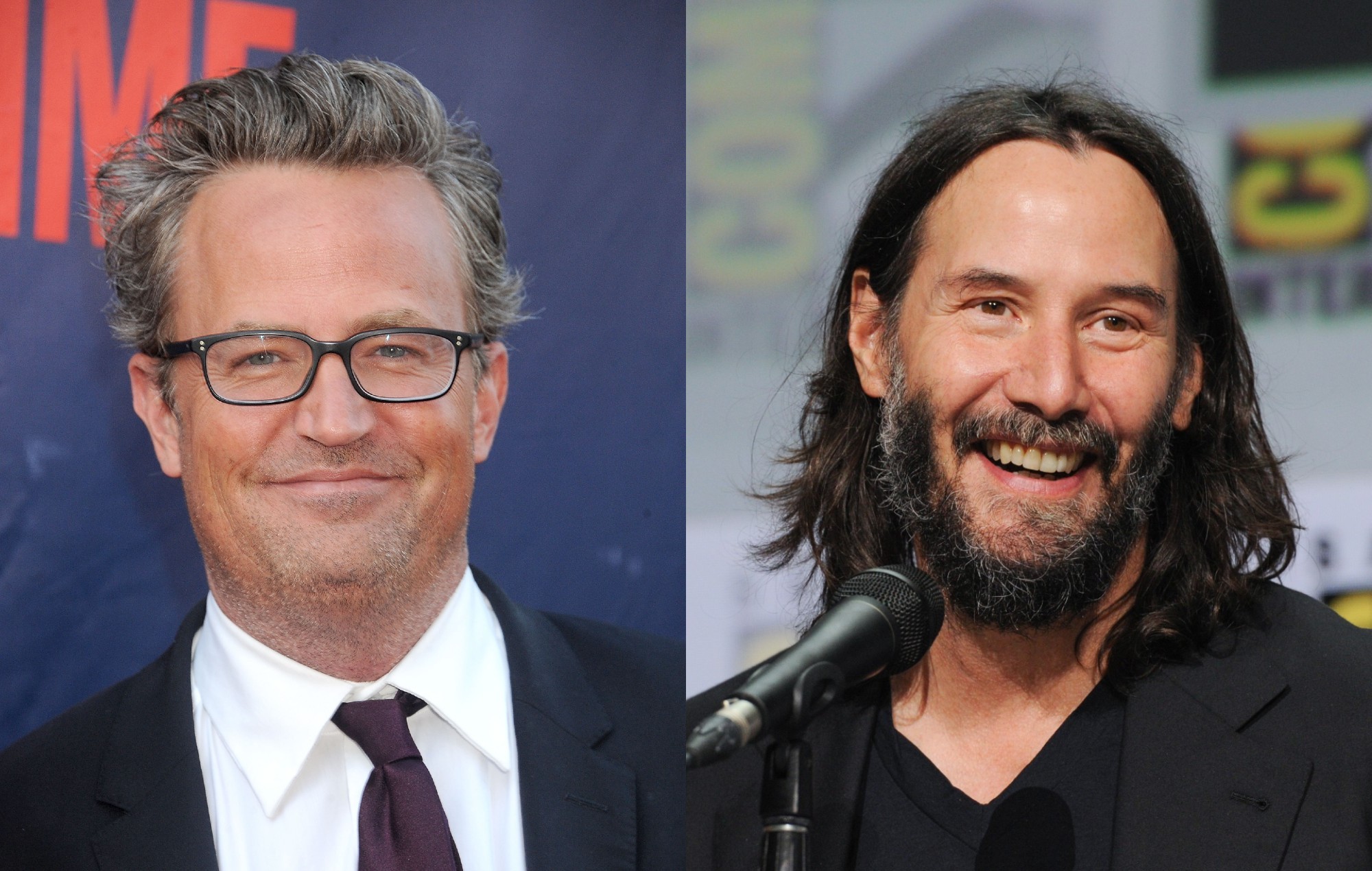 Matthew Perry se retracta de los comentarios de Keanu Reeves y dice que es "un gran fan"
