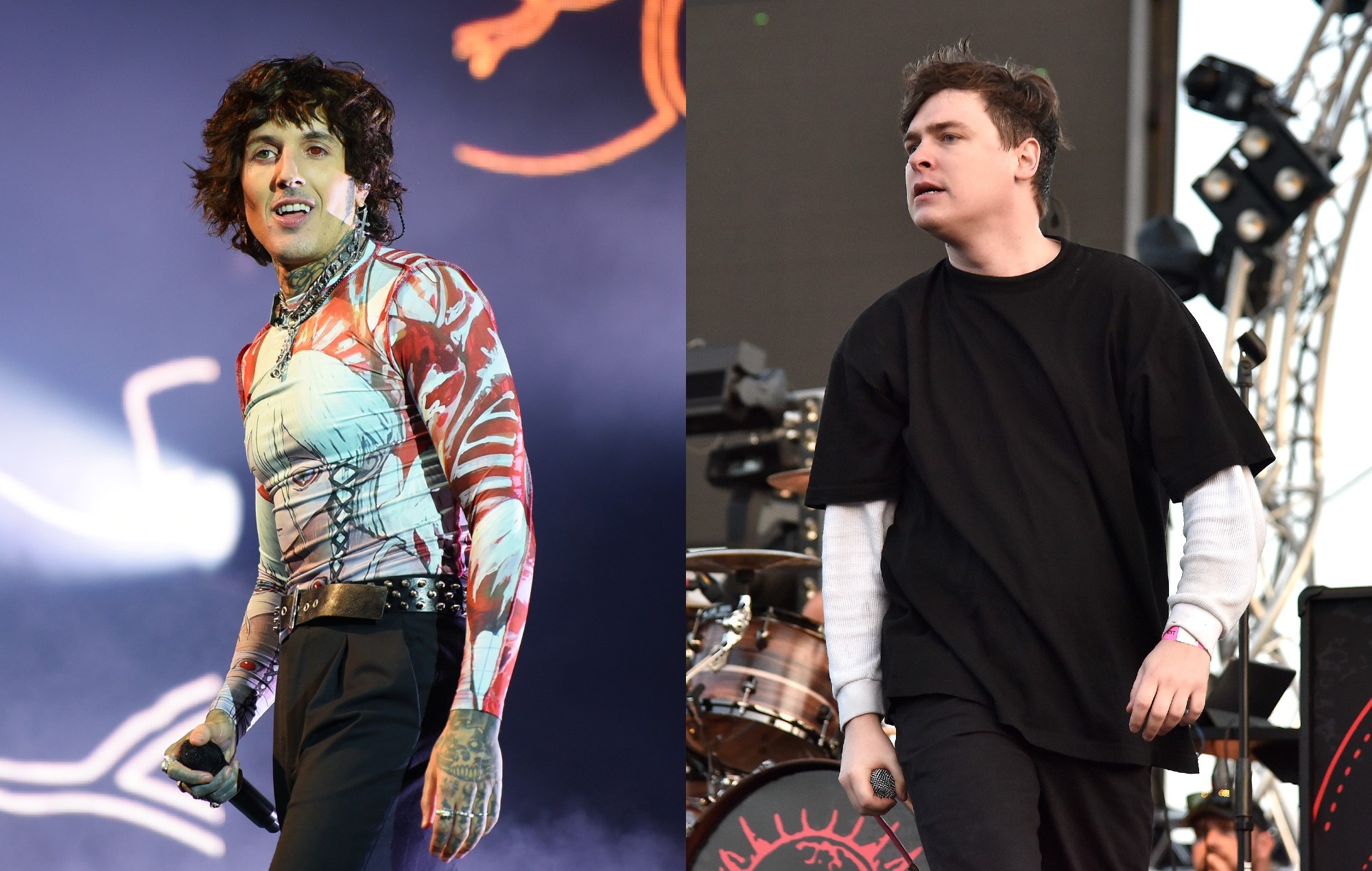 Mira cómo Bring Me The Horizon interpreta 'Diamonds Aren't Forever' con Knocked Loose