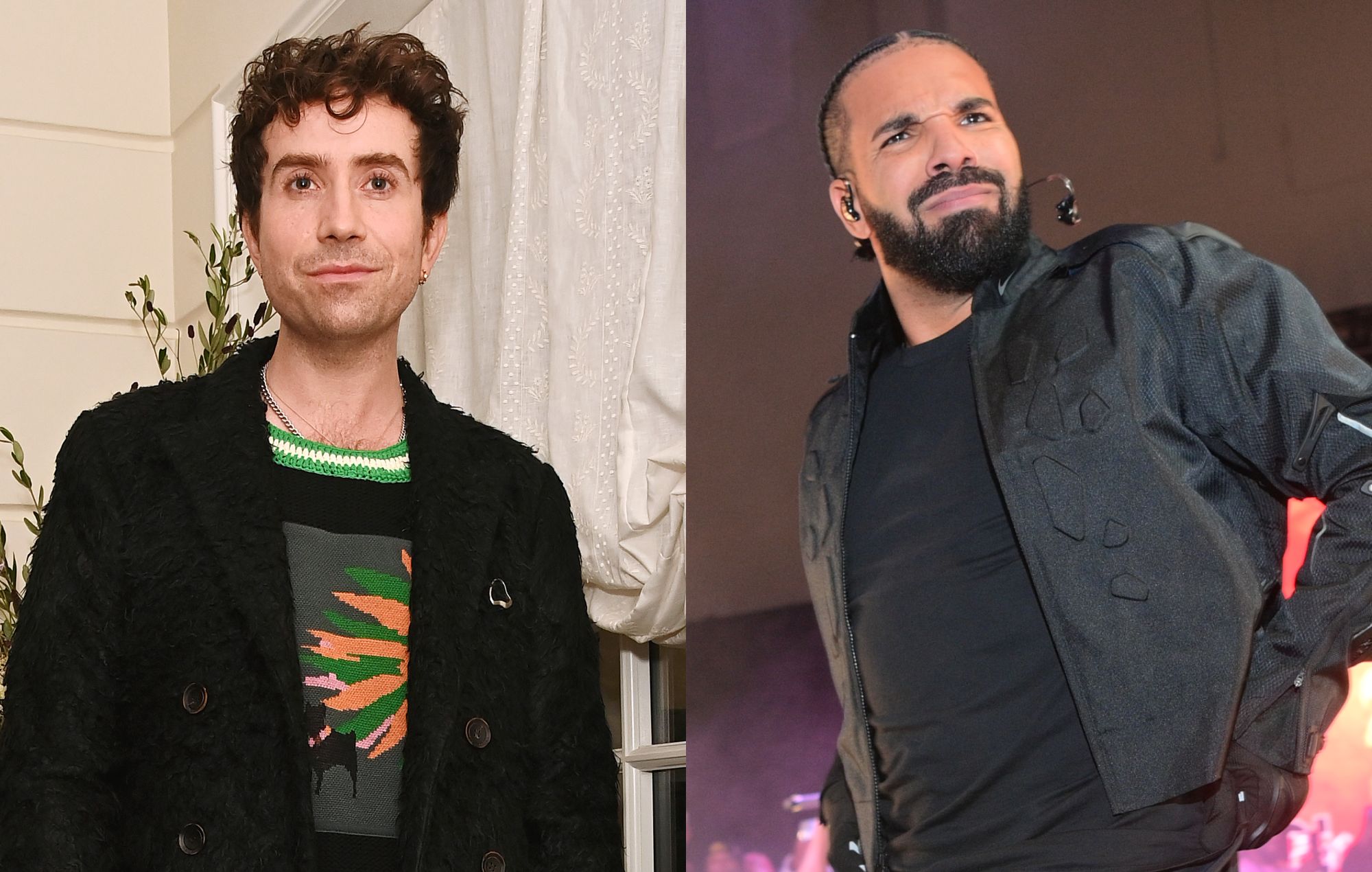 Nick Grimshaw recuerda haber vomitado delante de Drake tras fumar hierba en una fiesta