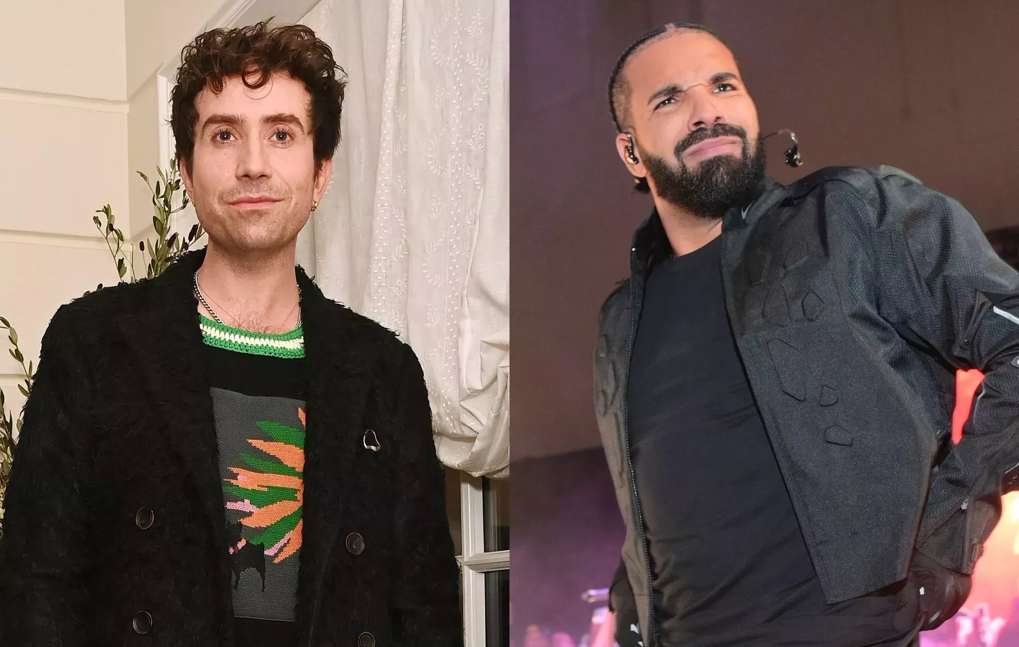 Nick Grimshaw recuerda haber vomitado delante de Drake tras fumar hierba en una fiesta