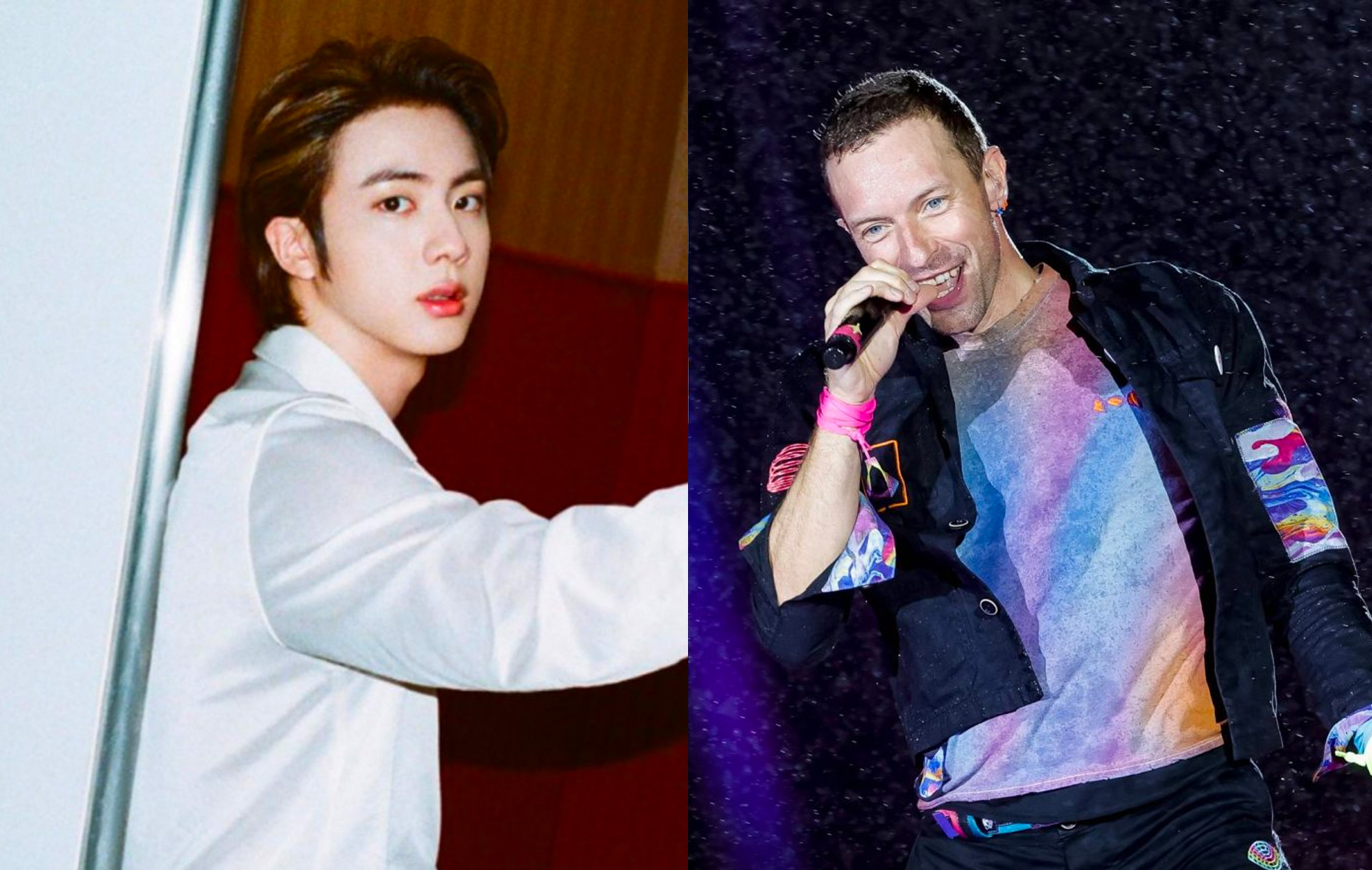 Vea a Jin de BTS interpretar 'The Astronaut' con Coldplay en directo por primera vez en Buenos Aires