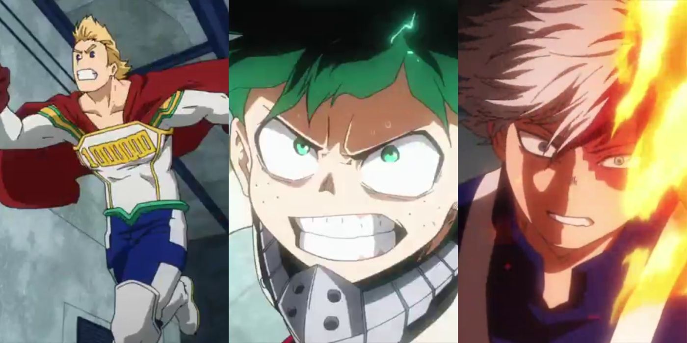10 estudiantes de My Hero Academia tan buenos como para ser héroes profesionales