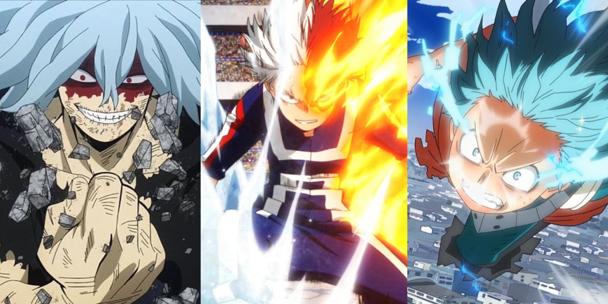 10 mejores trucos de ataque a corta distancia en My Hero Academia