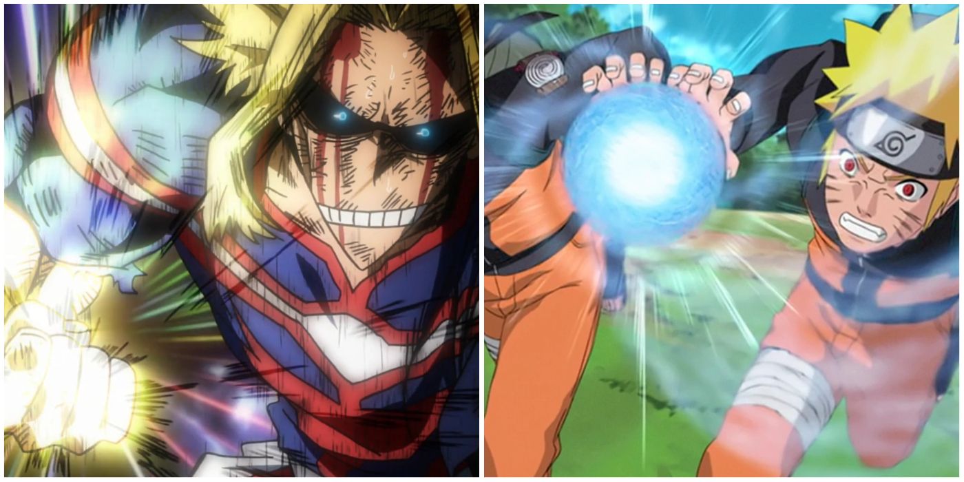 10 movimientos característicos del anime aún más poderosos que el Rasengan de Naruto