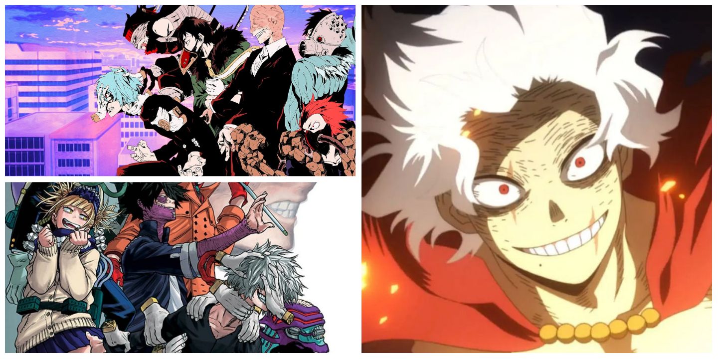 10 peores cosas que ha hecho la liga de villanos en My Hero Academia