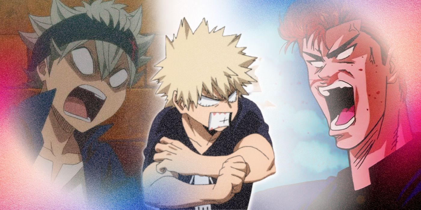 10 personajes de anime que siempre gritan