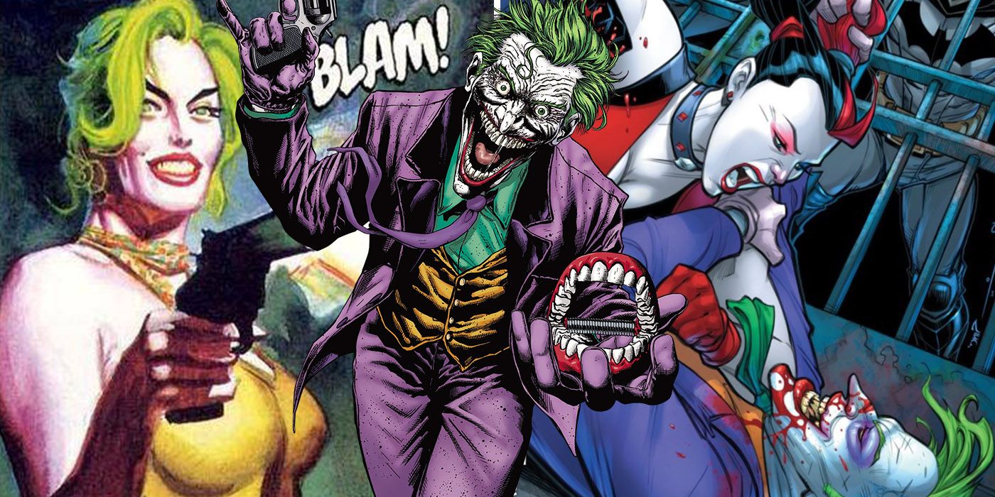 10 personajes de DC con los que el Joker tuvo una relación romántica