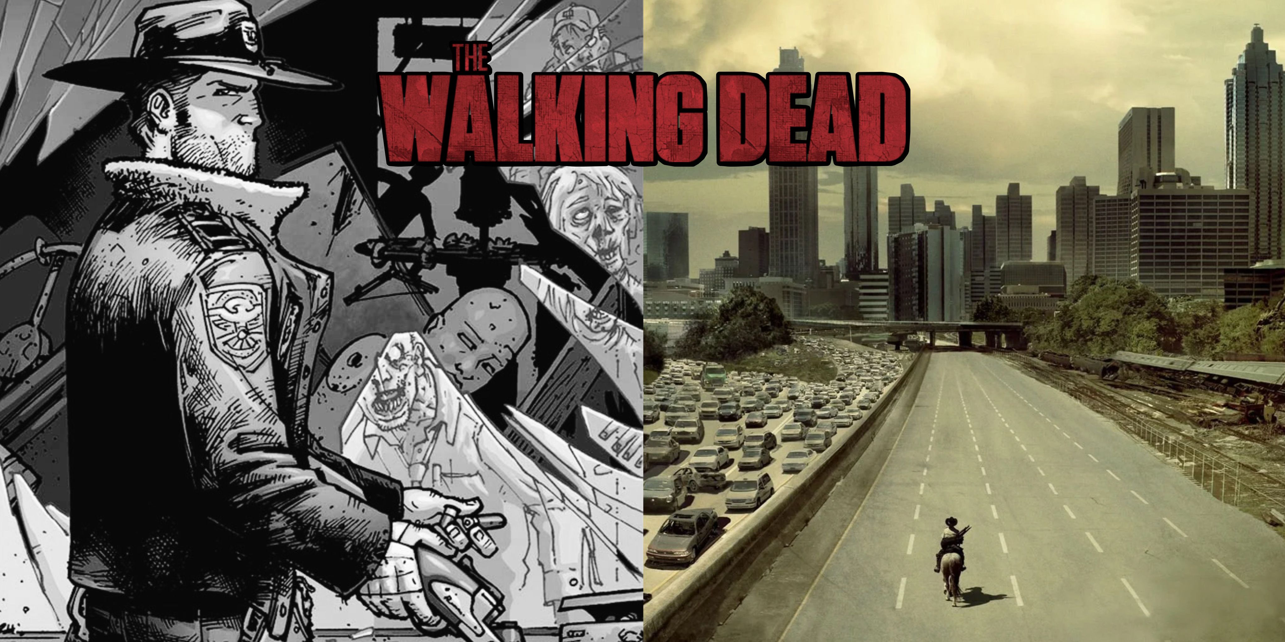 10 personajes de The Walking Dead que no se parecen en nada a los cómics