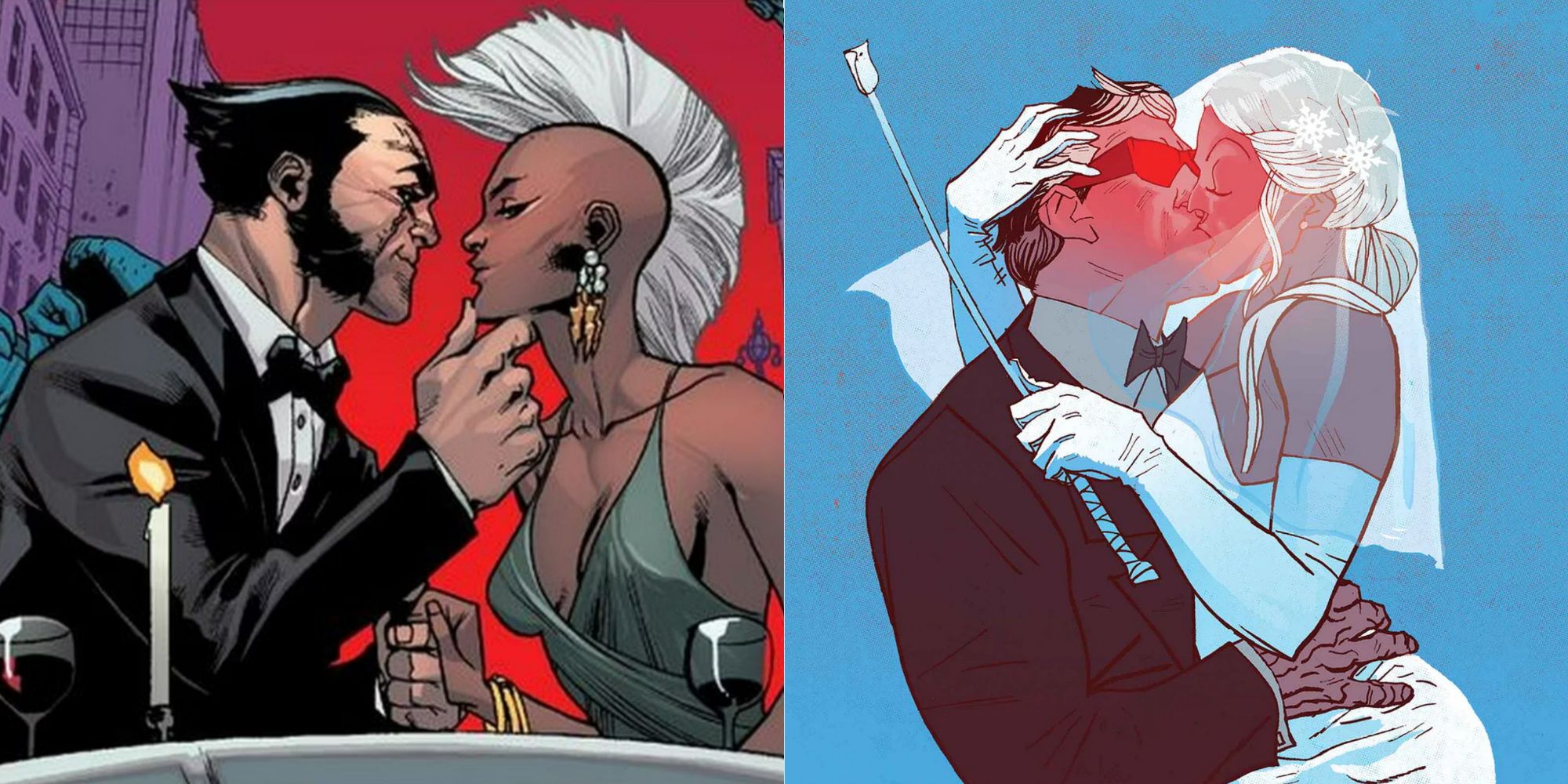 10 romances que hicieron más fuertes a los X-Men