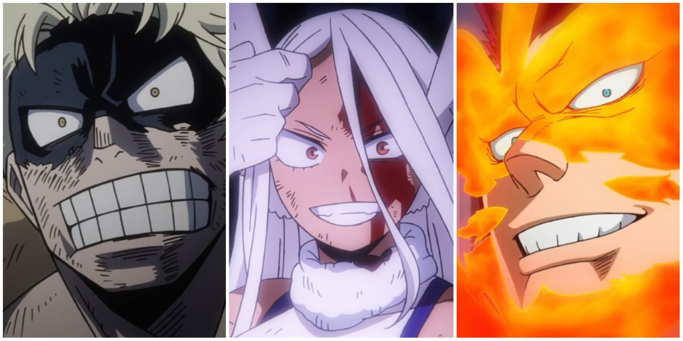 Clasificación de los 10 héroes profesionales más violentos de My Hero Academia