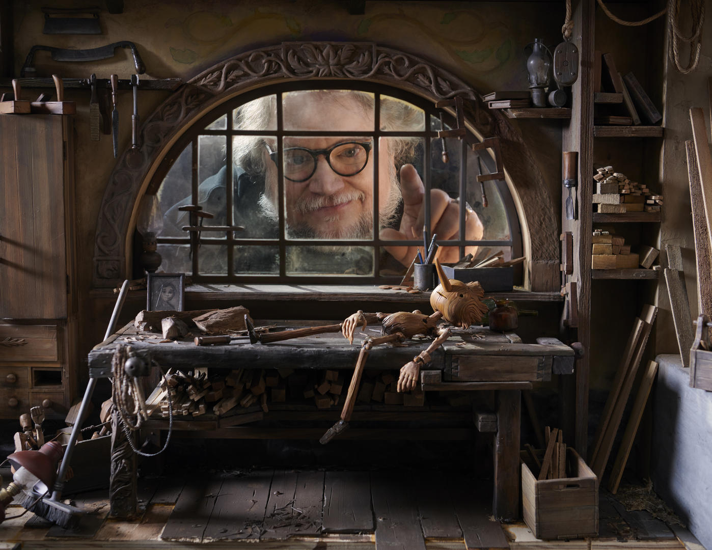 El Pinocho de Guillermo del Toro se ve infinitamente mejor que el de Disney