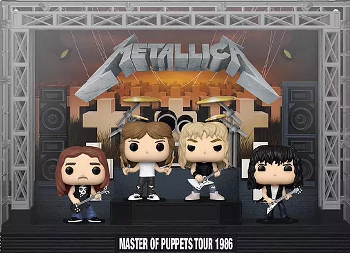 Funko POP! presenta las nuevas figuras de Metallica 'Master of Puppets'