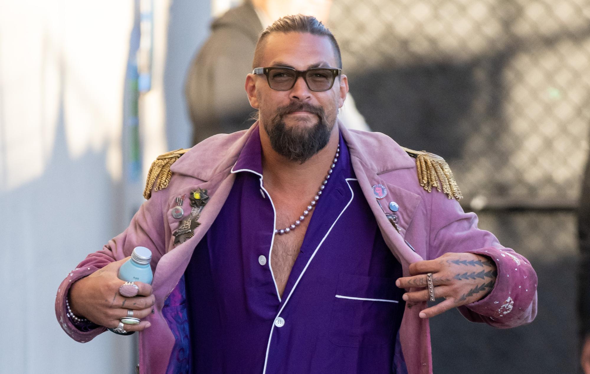 Jason Momoa se desnuda en 'Jimmy Kimmel Live!': "Ya no me gusta llevar ropa"