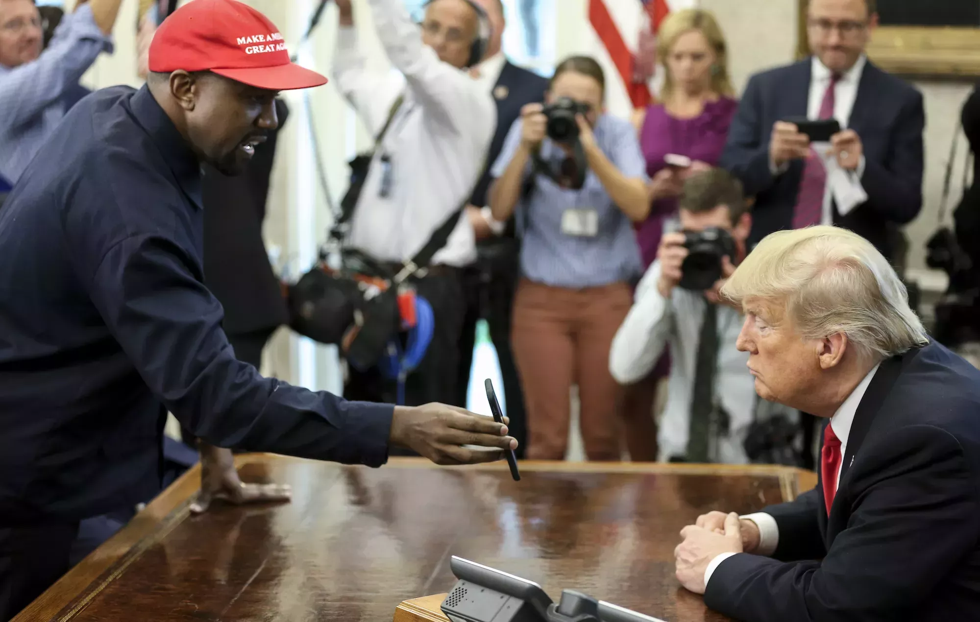 Kanye West quiere que Donald Trump sea su compañero de fórmula presidencial en 2024
