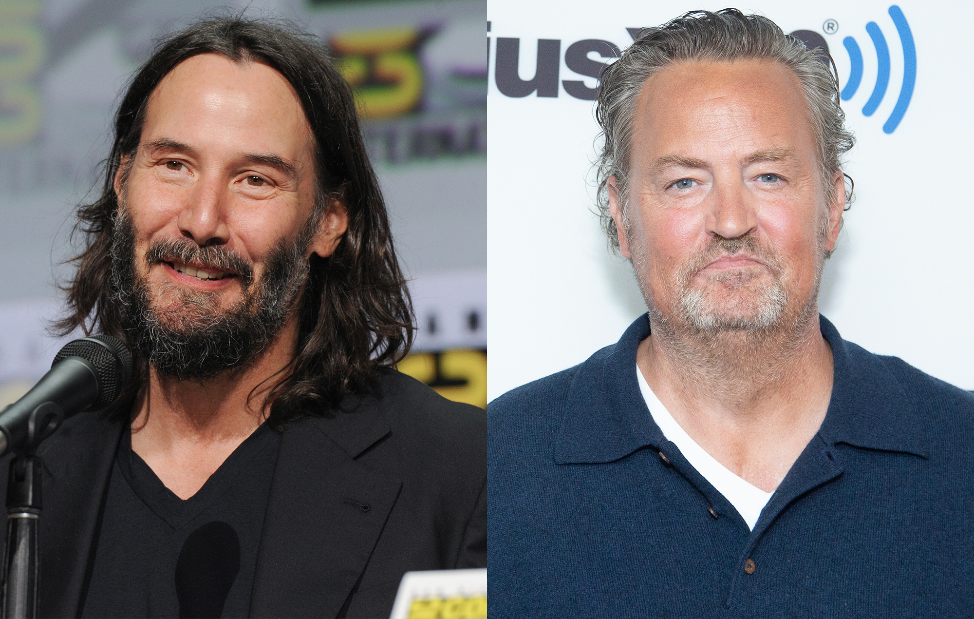 Keanu Reeves habría sido sorprendido por los insultos de Matthew Perry en sus memorias