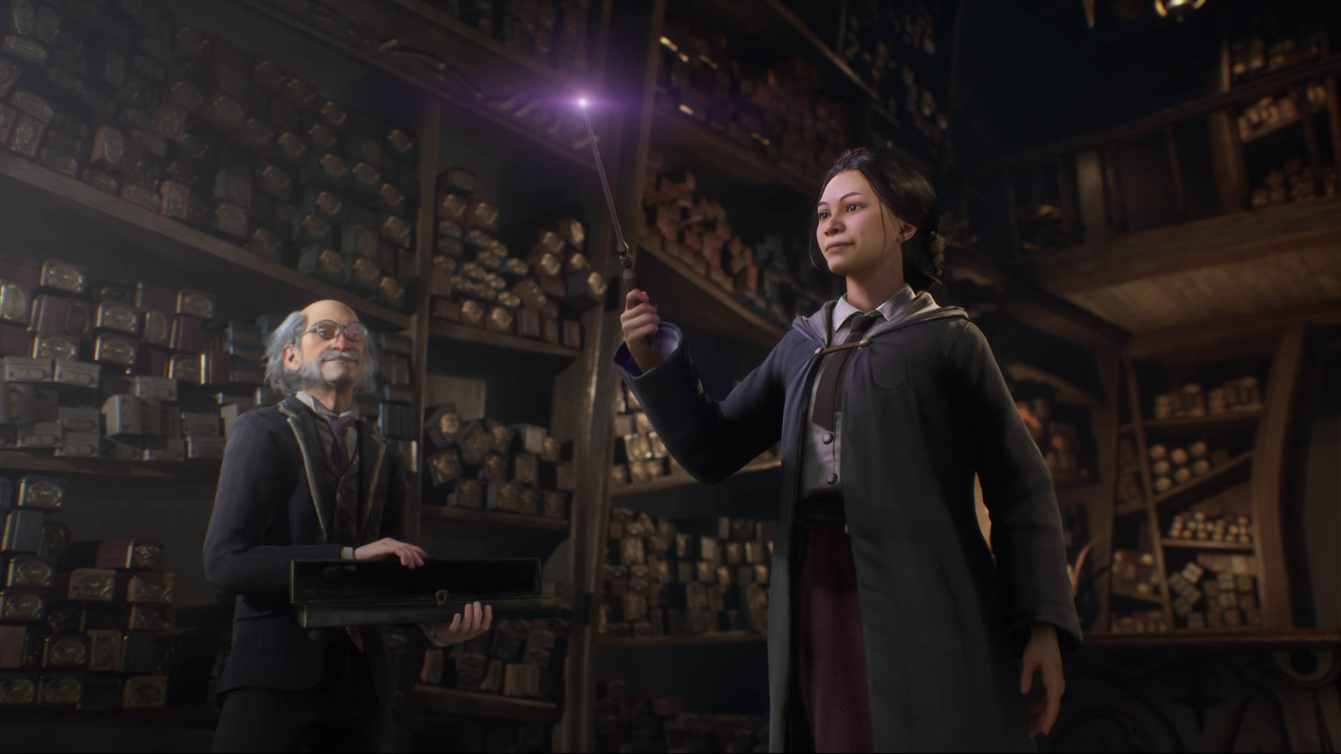 La muestra de juego de Hogwarts Legacy recorre Hogwarts y muestra el combate varita contra varita