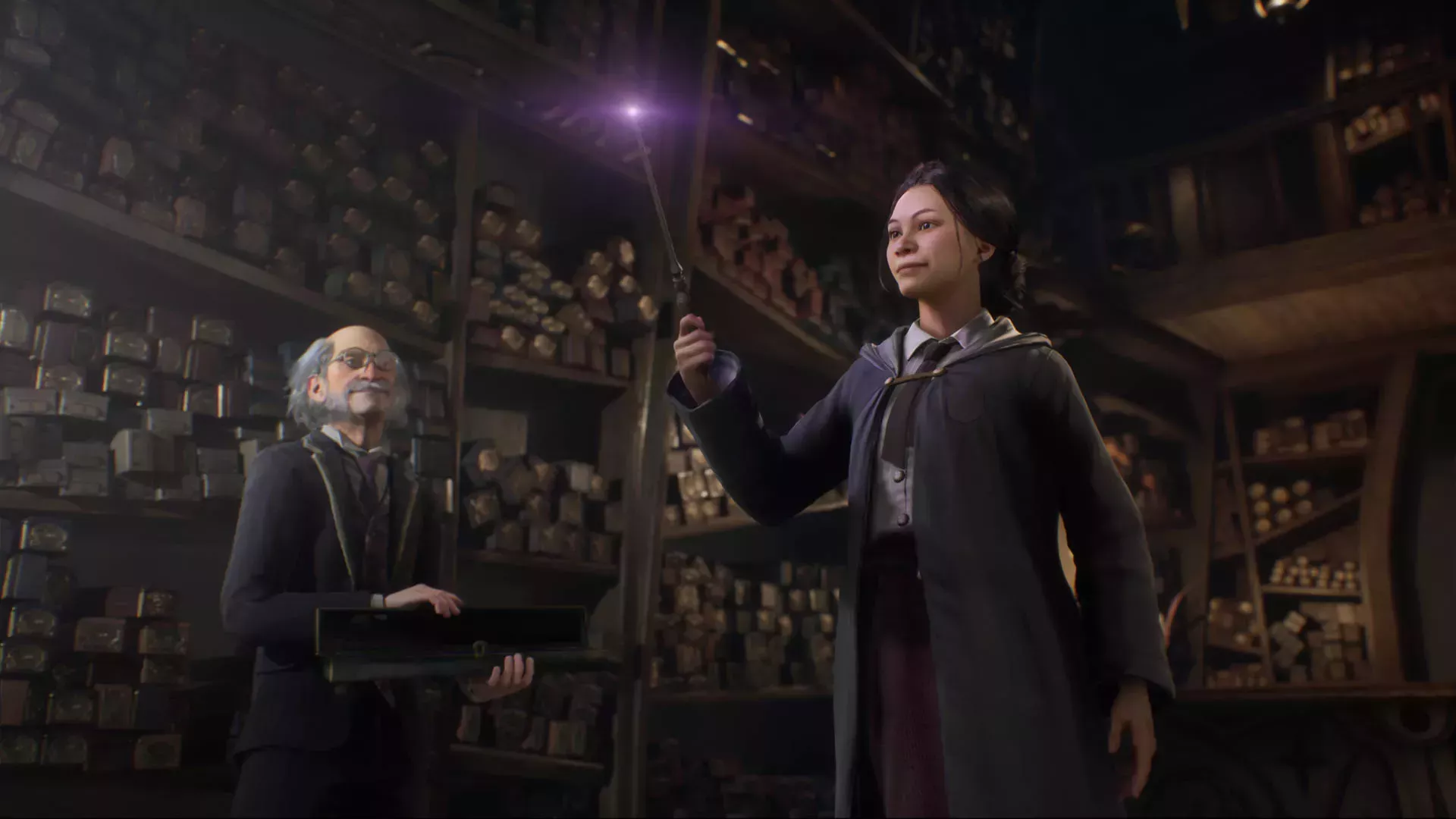 La muestra de juego de Hogwarts Legacy recorre Hogwarts y muestra el combate varita contra varita