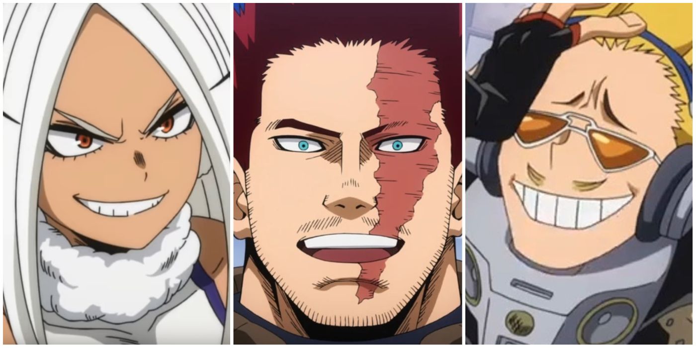 Los 8 mejores héroes profesionales de My Hero Academia y sus comidas favoritas