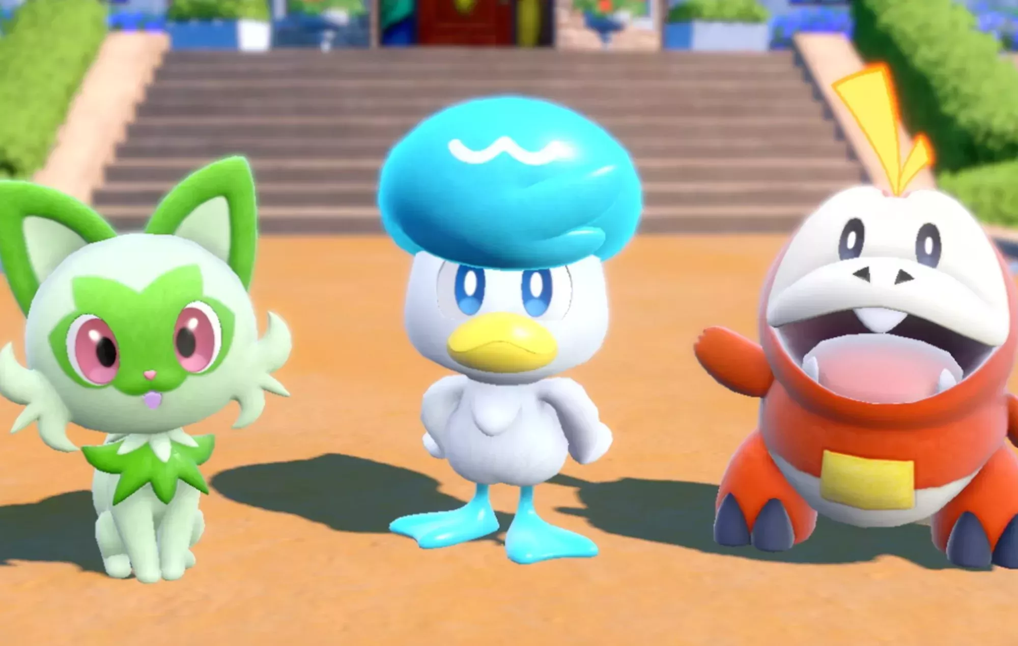 Los jugadores de 'Pokémon Escarlata y Violeta' creen que el nuevo starter Fuecoco es demasiado poderoso