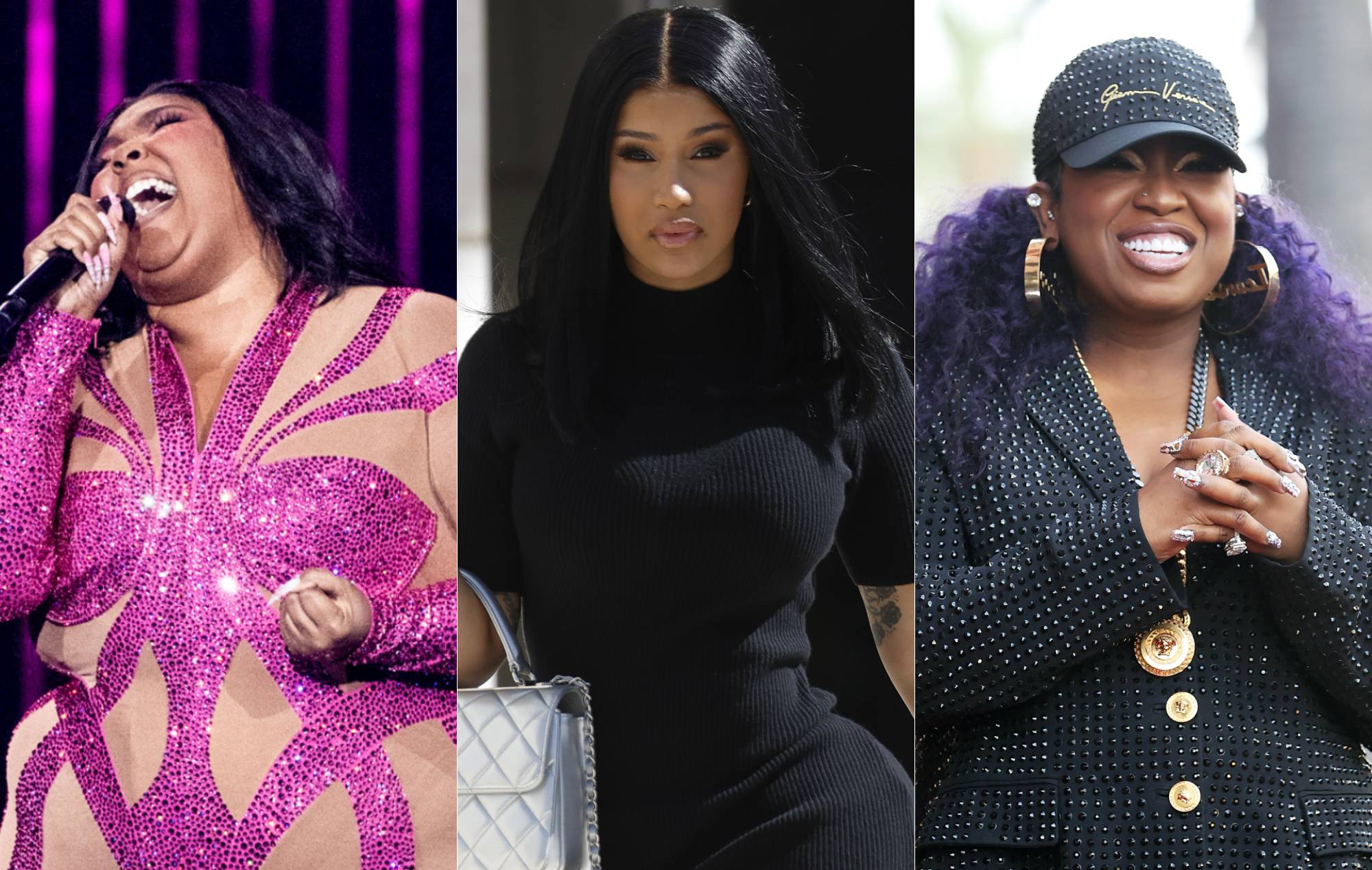 Mira cómo Missy Elliot y Cardi B se unen a Lizzo en el escenario en California